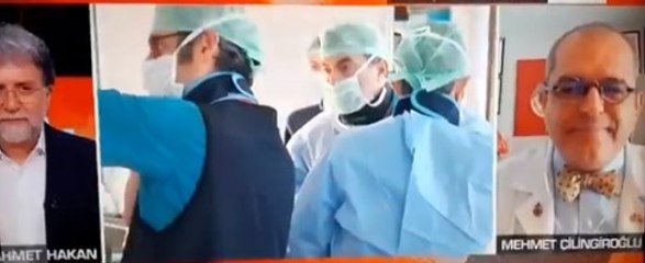 Canlı yayında öyle bir şey yaptı ki... Ahmet Hakan dona kaldı