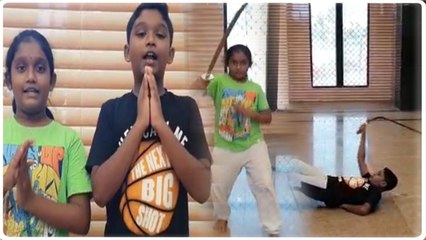 இதுக்கு பேரு தான் யாம் பெற்ற இன்பம் பெருக இவ்வையகம்-ஆ | twins helps other kids to learn Karate