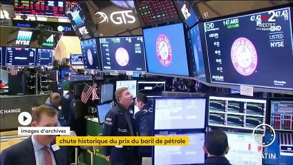 Coronavirus : chute historique du baril de pétrole américain