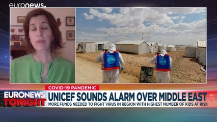 'This virus makes it a double burden' for children in Libya, Yemen and Syria