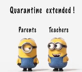 Quarantine Extended  Parents vs teacher funny video