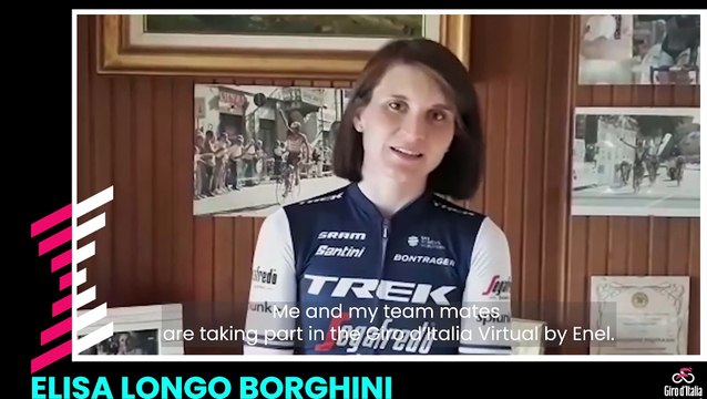 Giro d'Italia Virtual by Enel | Pink Race | Elisa Longo Borghini - Trek Segafredo