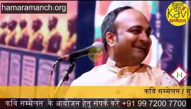 Solid Comedy Poetry and Mimicry of Poet Neerr Gorakhhpuri. Hasya Kavi Sammelan.
