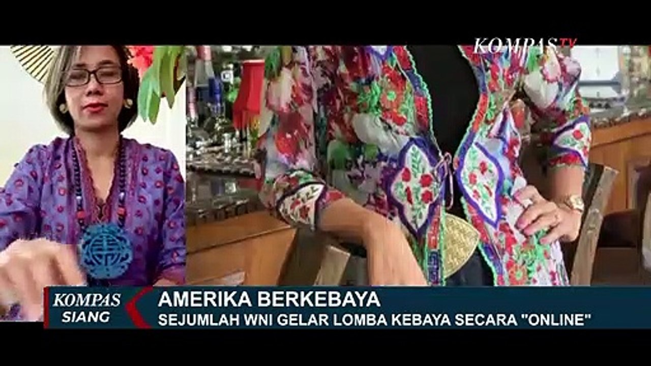 Kreatif! WNI di AS Rayakan Hari Kartini dengan Lomba Kebaya Online