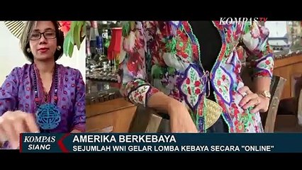 Kreatif! WNI di AS Rayakan Hari Kartini dengan Lomba Kebaya Online