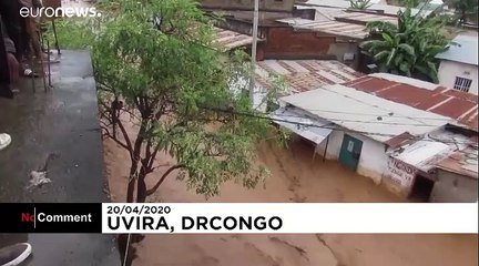 Raging floodwaters become deadly in Democratic Republic of Congo