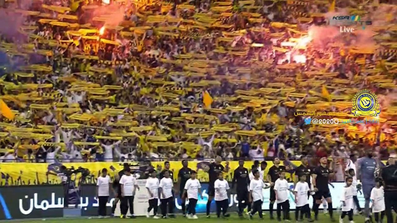 الشوط الاول النصر و الهلال فارس عوض