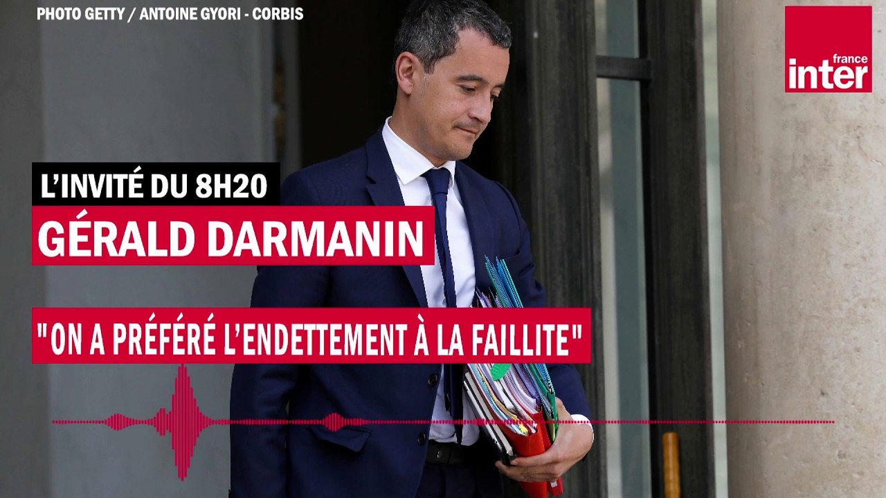 Gérald Darmanin : "On a préféré l’endettement à la faillite"