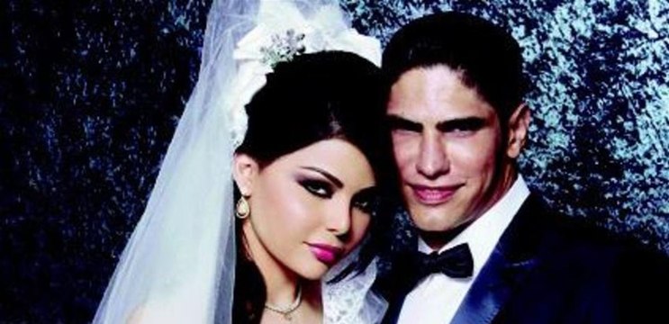 لقطات متداولة تكشف كيف ساد الجفاء علاقة أحمد أبو هشيمة وهيفاء وهبي