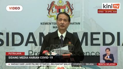 COVID-19 di Malaysia: 57 kes baru, 3 korban, 54 sembuh