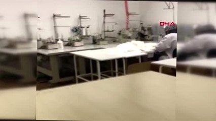 ÜMRANİYE'DE 2 BİN 750 ADET SAHTE MASKE ELE GEÇİRİLDİ