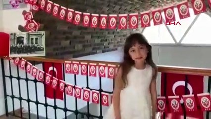 MUĞLA-Bodrum'da ilkokullu miniklerden 23 Nisan klibi