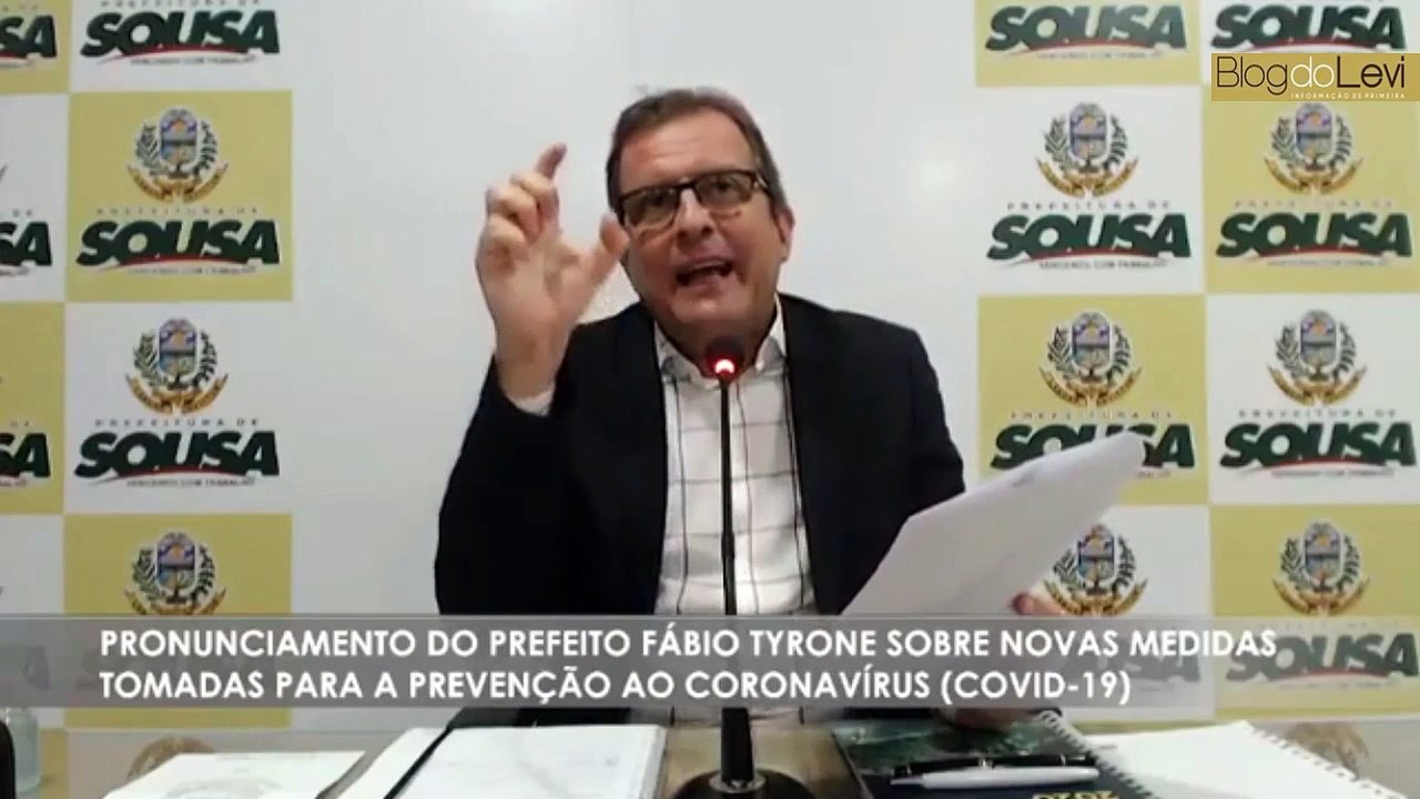 Tyrone  libera bares, restaurantes, espetinhos e lanchonetes em meio a pandemia da Covid-19