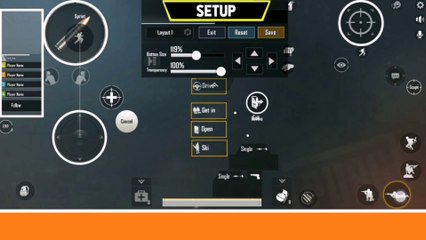 PUBG MOBILE BEST 4 FINGER CLAW SETTINGS EVER