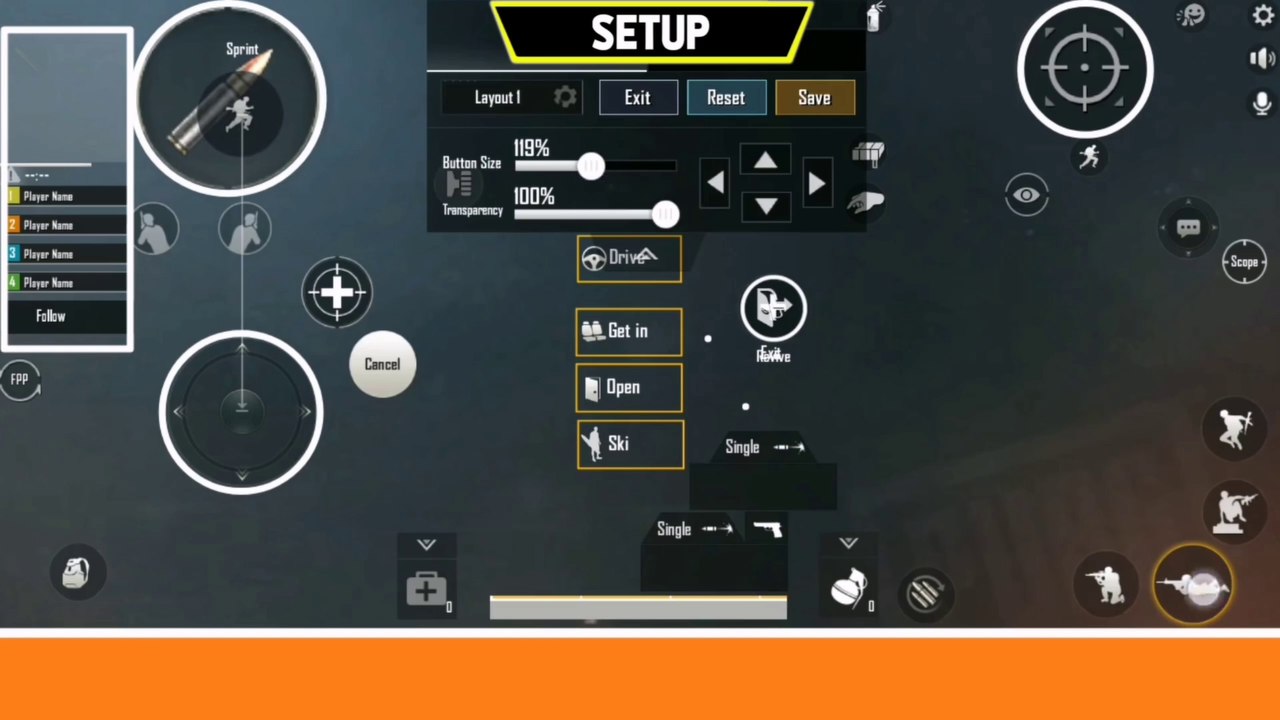 PUBG MOBILE BEST 4 FINGER CLAW SETTINGS EVER