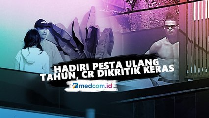 Hadiri Pesta Ulang Tahun, Cristiano Ronaldo Dikritik Keras