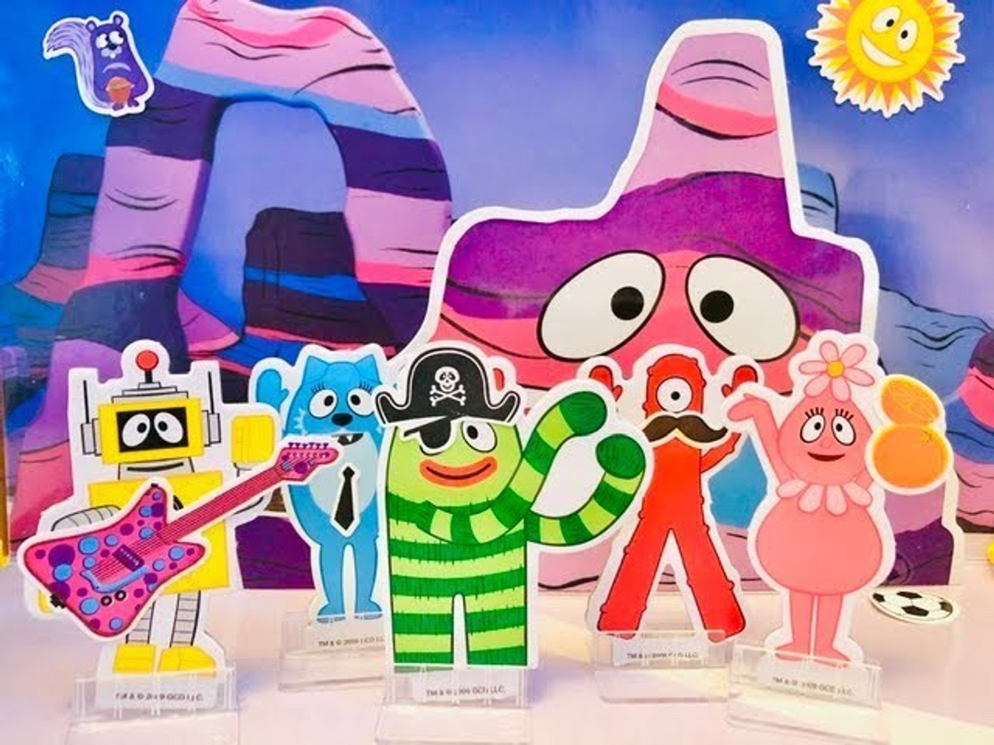 YO GABBA GABBA Musical BOOMBOX Mega Bloks Toys Play Set - video Dailymotion