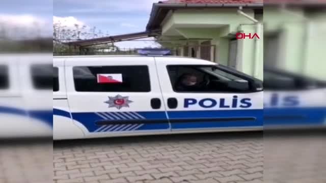 ADIYAMAN Polisten küçük Ömer Ali'ye doğum günü sürprizi