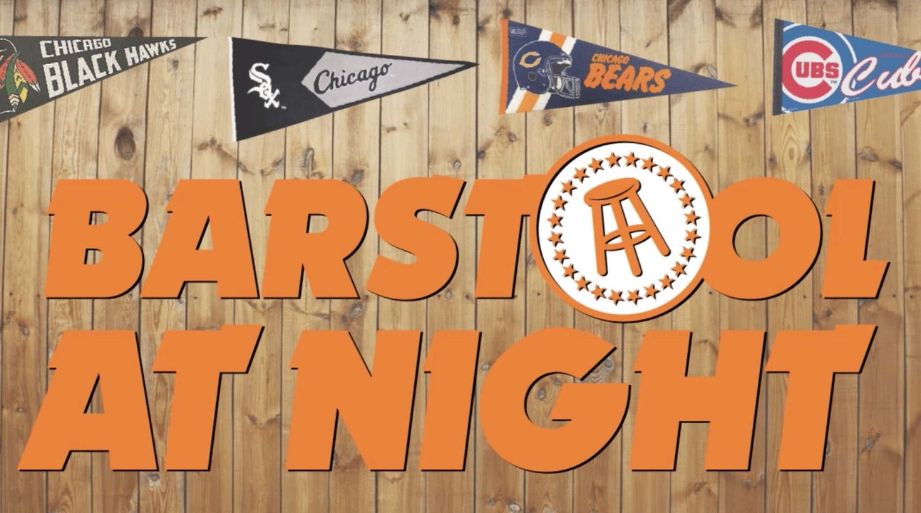 Barstool At Night - April 20, 2020