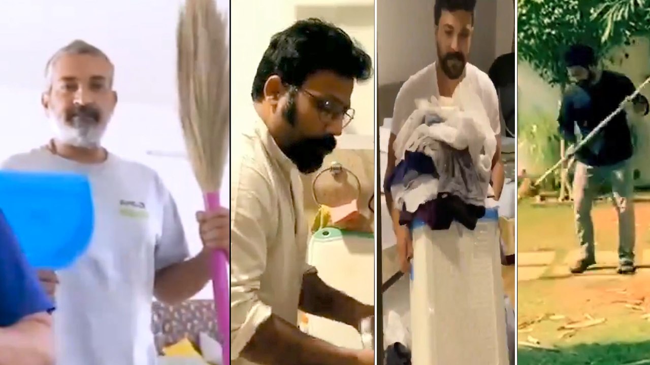#BetheREALMAN : Watch How RRR Movie Team Accepted The "Be The Real Man" Challenge