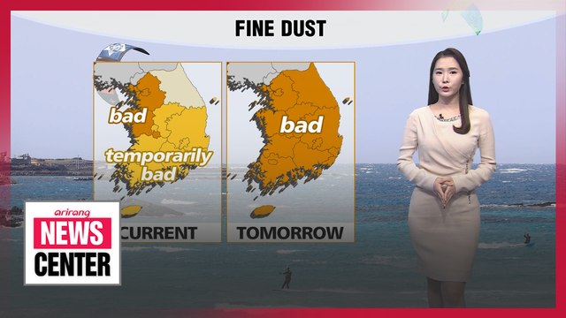 [Weather] Strong wind advisories extended, fine dust levels to rise