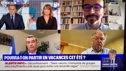 AGDE - Gilles D'Ettore s'exprime sur BFM au sujet des vacances d'été