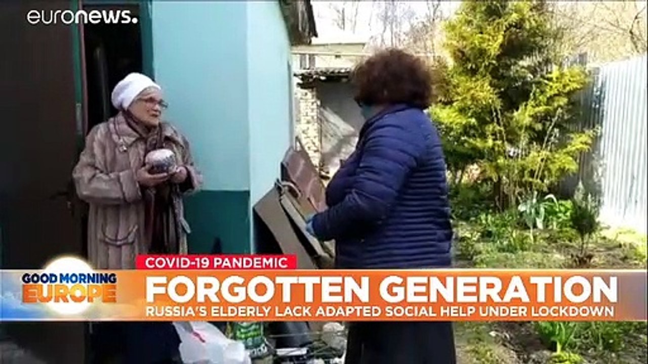 Coronavirus lockdown in Moscow: Elderly struggl...