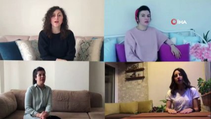 Öğretmen ve öğrencilerden klipli 'Evde Kal' mesajı