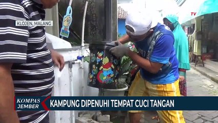 Jaga Kebersihan, Kampung Dipenuhi Tempat Cuci Tangan
