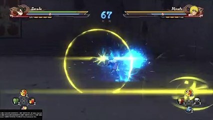 Sarada vs 4th hokage