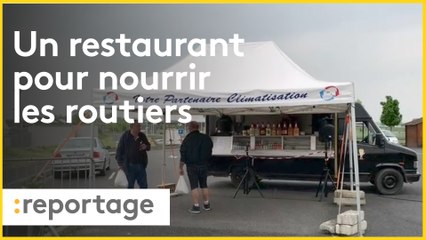 Avec le coronavirus, un restaurant s’est adapté pour accueillir les routiers
