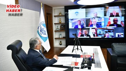 (21 Nisan 2020) BAŞKAN BÜYÜKKILIÇ İŞ DÜNYASIYLA