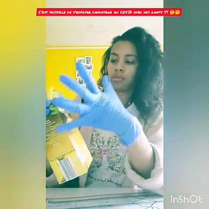 Covid-19 : Une infirmière explique comment le mauvais usage des gants peut être dangereux