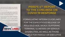 PRRD submits 4th report to Congress on CoVID-19 response