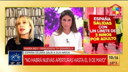 "Se permitirá salir a menores de 14 con sus padres"