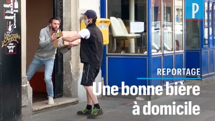 Face au confinement, ce brasseur parisien livre sa bière à domicile