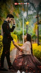 Jhilmil Sitaron Ki Chaiyan New Version cute couple full screen WhatsApp status lyrics video HD