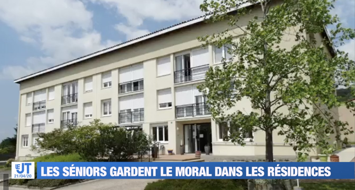 Les séniors gardent le moral dans les résidences