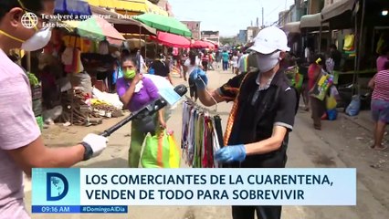 Domingo al Día: Los comerciantes de la cuarentena que venden de todo
