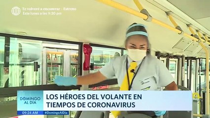 Domingo al Día: Los héroes al volante en tiempos de cuarentena