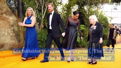 El príncipe Harry y Meghan Markle cesan el contacto con los principales tabloides británicos