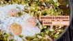 BRUSSELS SPROUTS HASH WITH EGGS - brussels sprouts hash and eggs