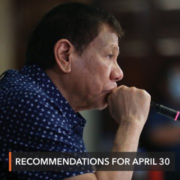 Luzon-wide lockdown after April 30 not needed, health experts tell Duterte