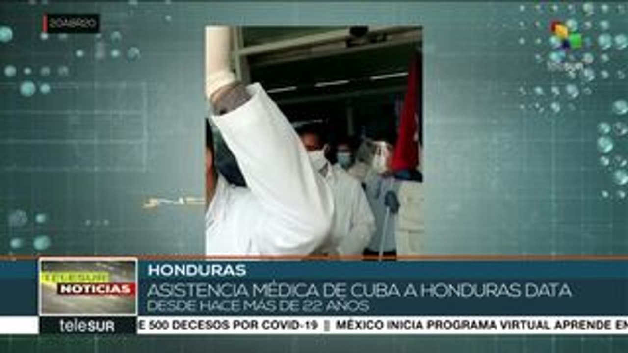 Llega brigada médica cubana a Honduras para ayudar a combatir COVID-19