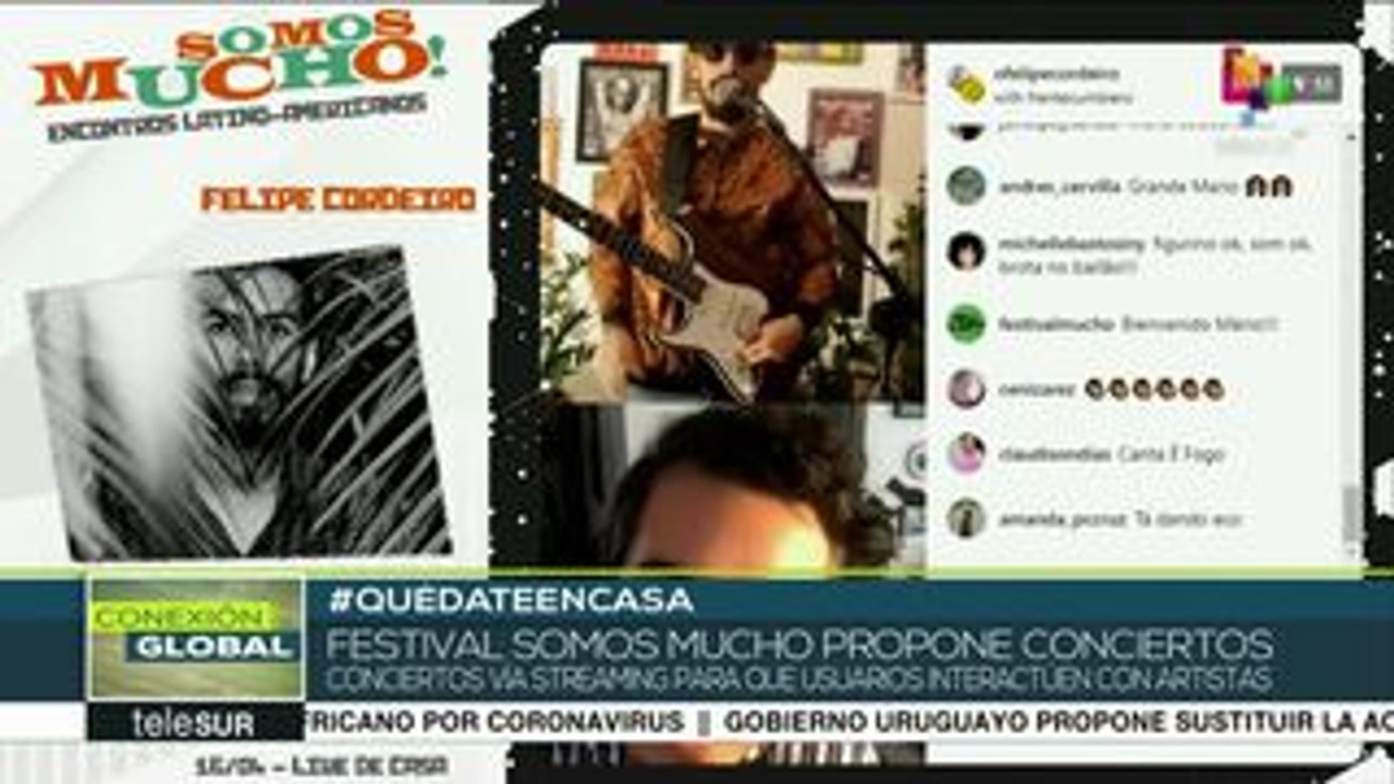 Por la pandemia Festival musical Somos mucho se realizó vía streaming