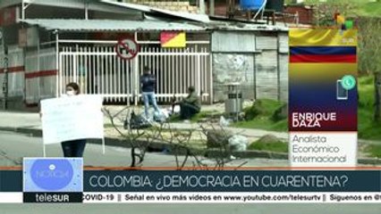 Daza: hay peligro de una situación antidemocrática en Colombia