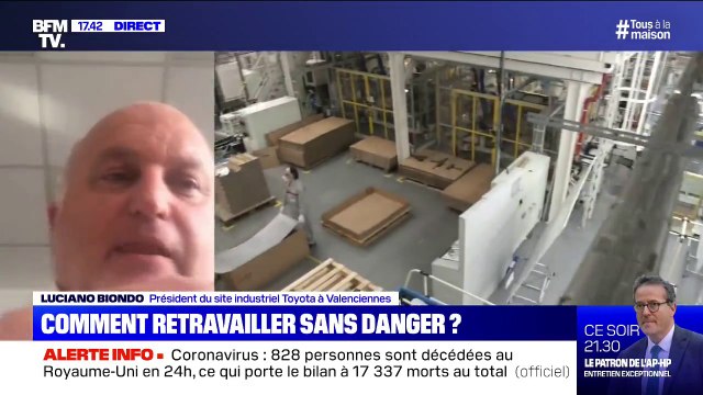 Luciano Biondo (président Toyota Valenciennes): Nous avons mis en place 100% du port du masque pour les salariés