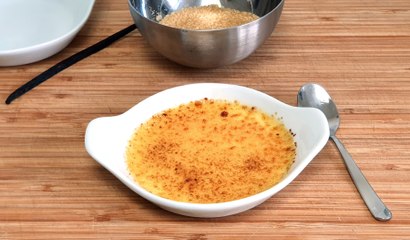 Recette inratable de la crème brûlée