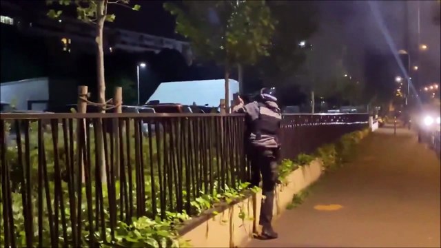 Les images non diffusées dans les médias des émeutes suite à l'affaire de Villeneuve-la-Garenne