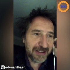La vidéo touchante d’Édouard Baer sur le confinement !